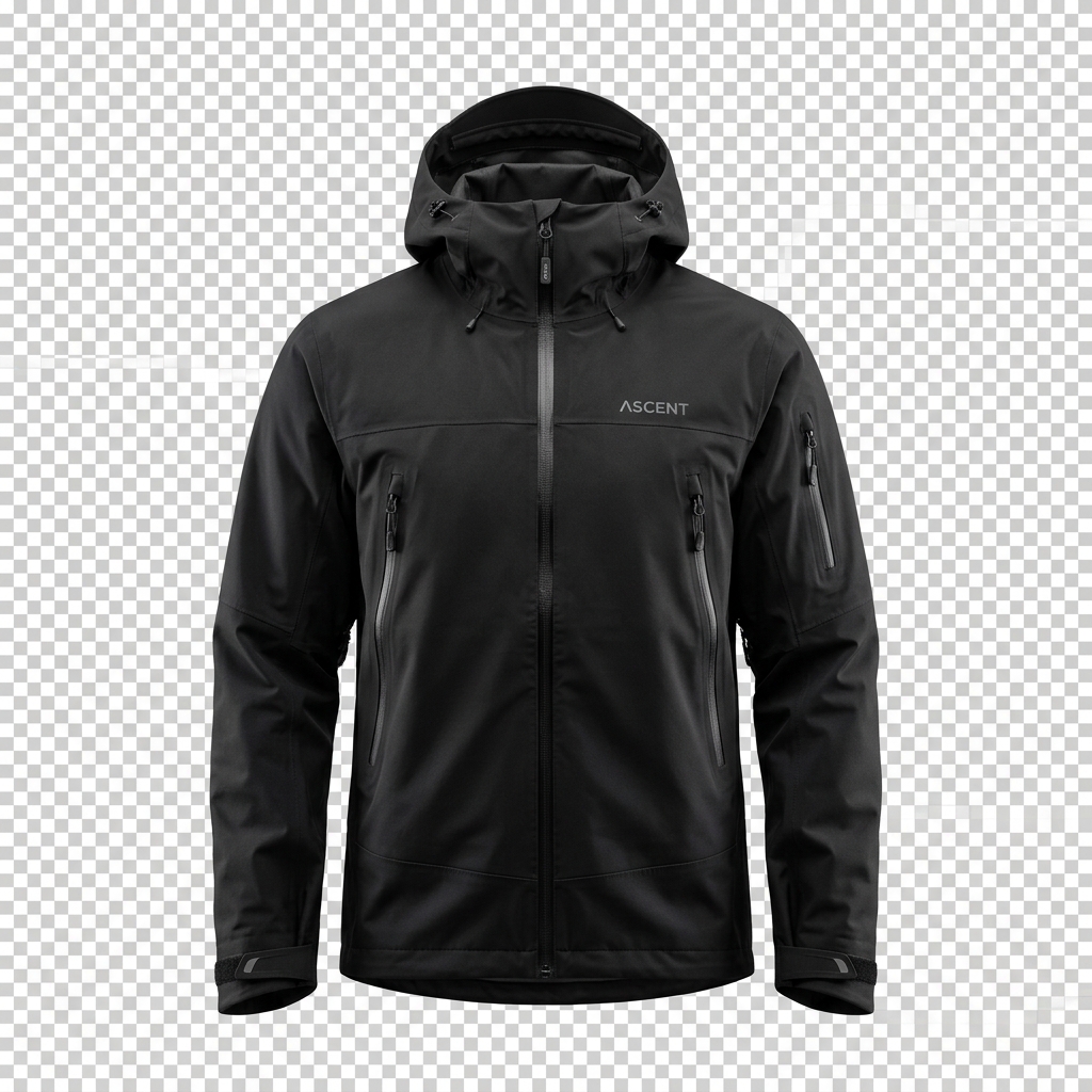 Oura StormShield Pro - Jaket Outdoor Hitam